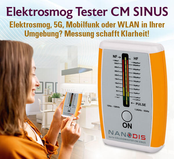 Elektrosmog Tester Strahlung CM Sinus