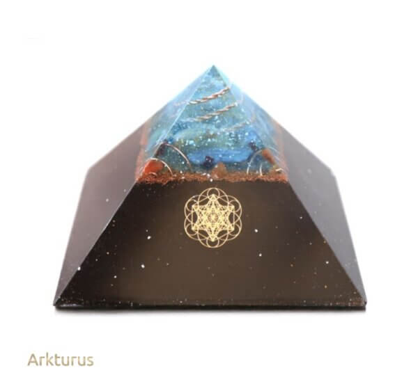 skalar pyramide orgonit wasser arkturus 16cm